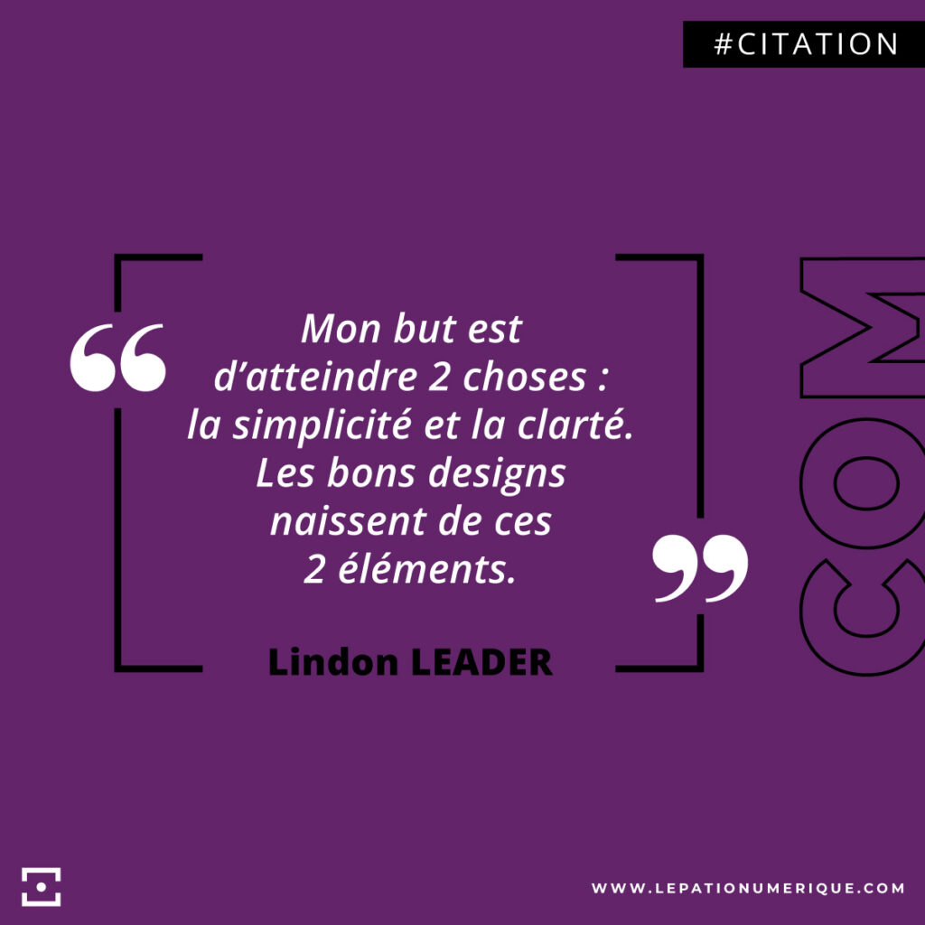 Citation Lindon LEADER (FedEx) | Le Patio Numérique