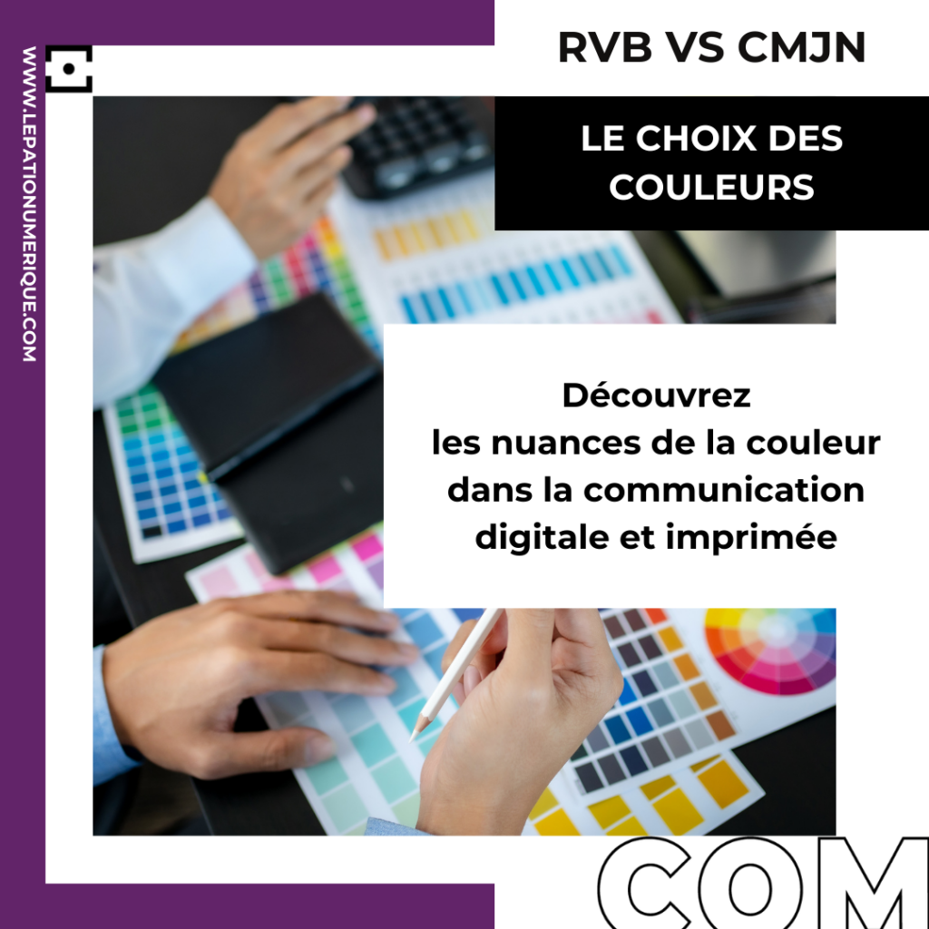 RVB VS CMJN | Le Patio Numérique
